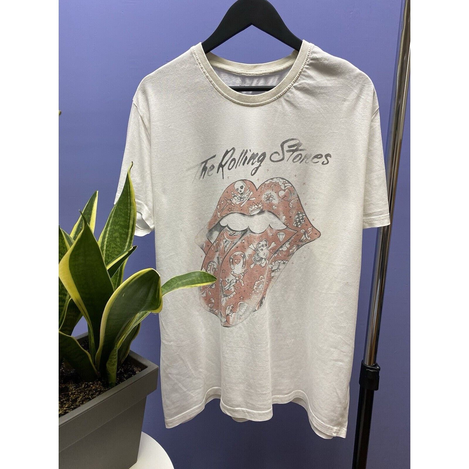 The Rolling Stones The Rolling Stones Big Logo T Shirt Size XL 