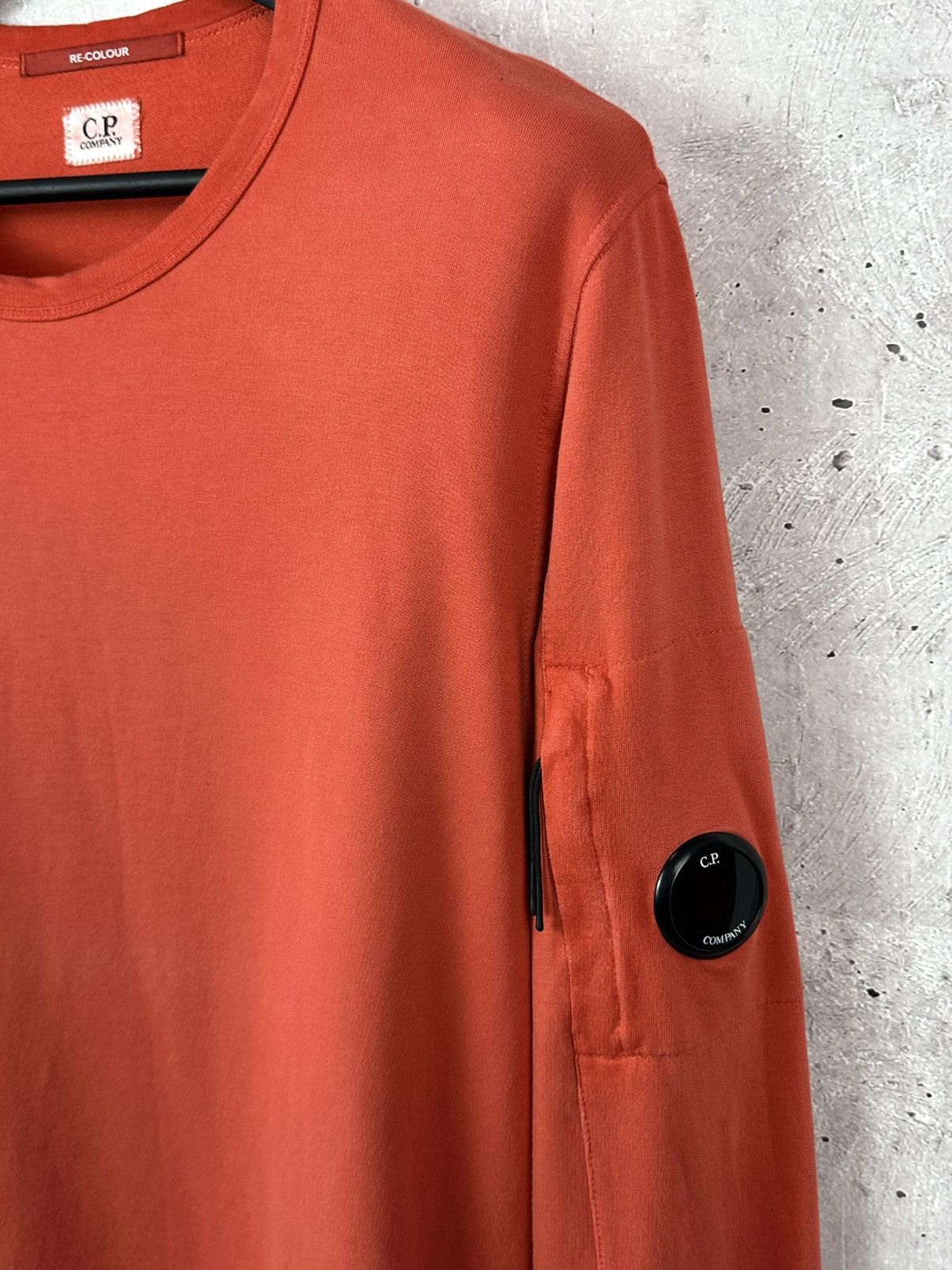 C.P. Company C.P. Comany Re-colour Orange Cotton Long Sleeve With Lens Size US L / EU 52-54 / 3 - 4 Thumbnail
