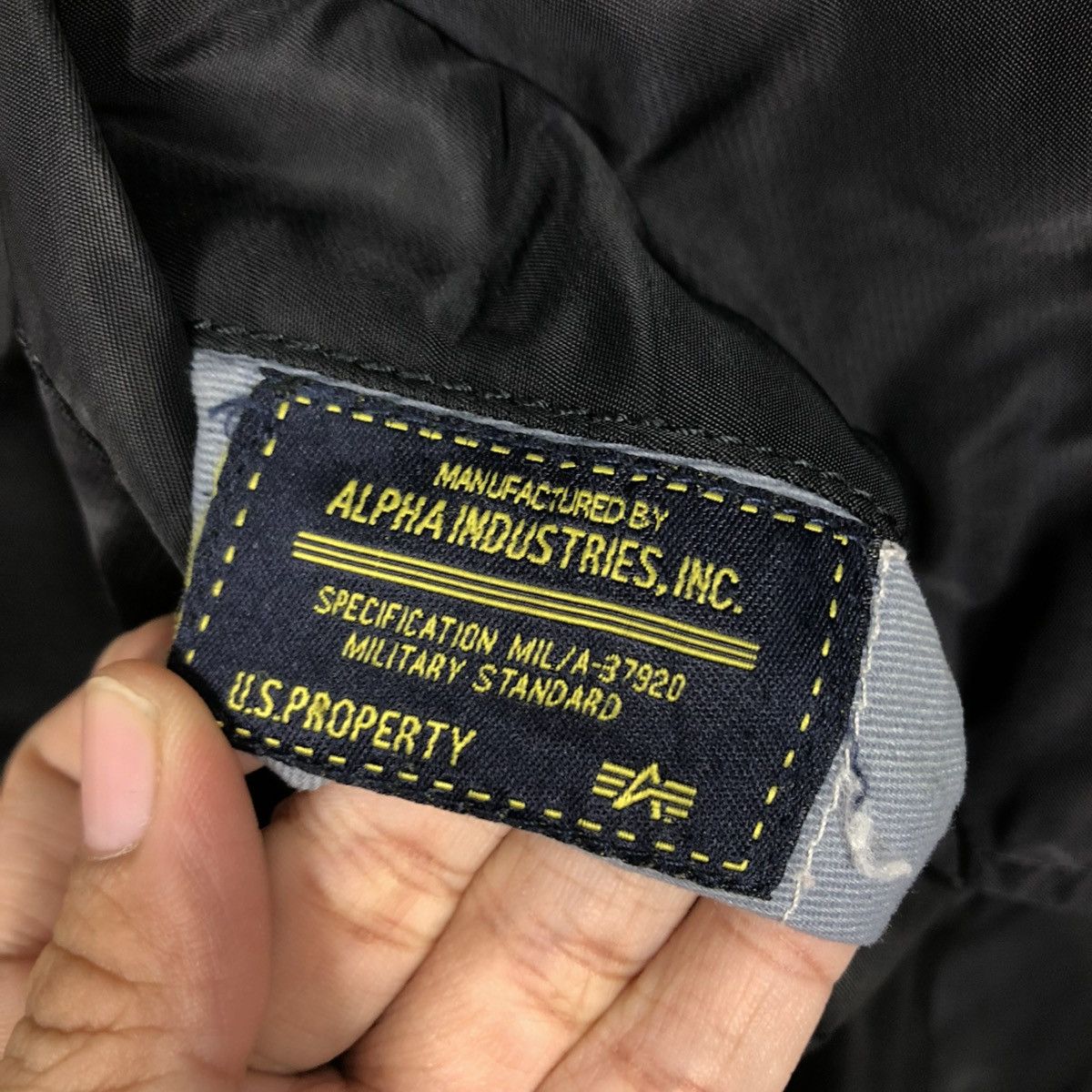 Alpha Industries 🔥VINTAGE BOMBER JACKET REVERSIBLE ALPHA INDUSTRIES USA Size US XL / EU 56 / 4 - 22 Thumbnail