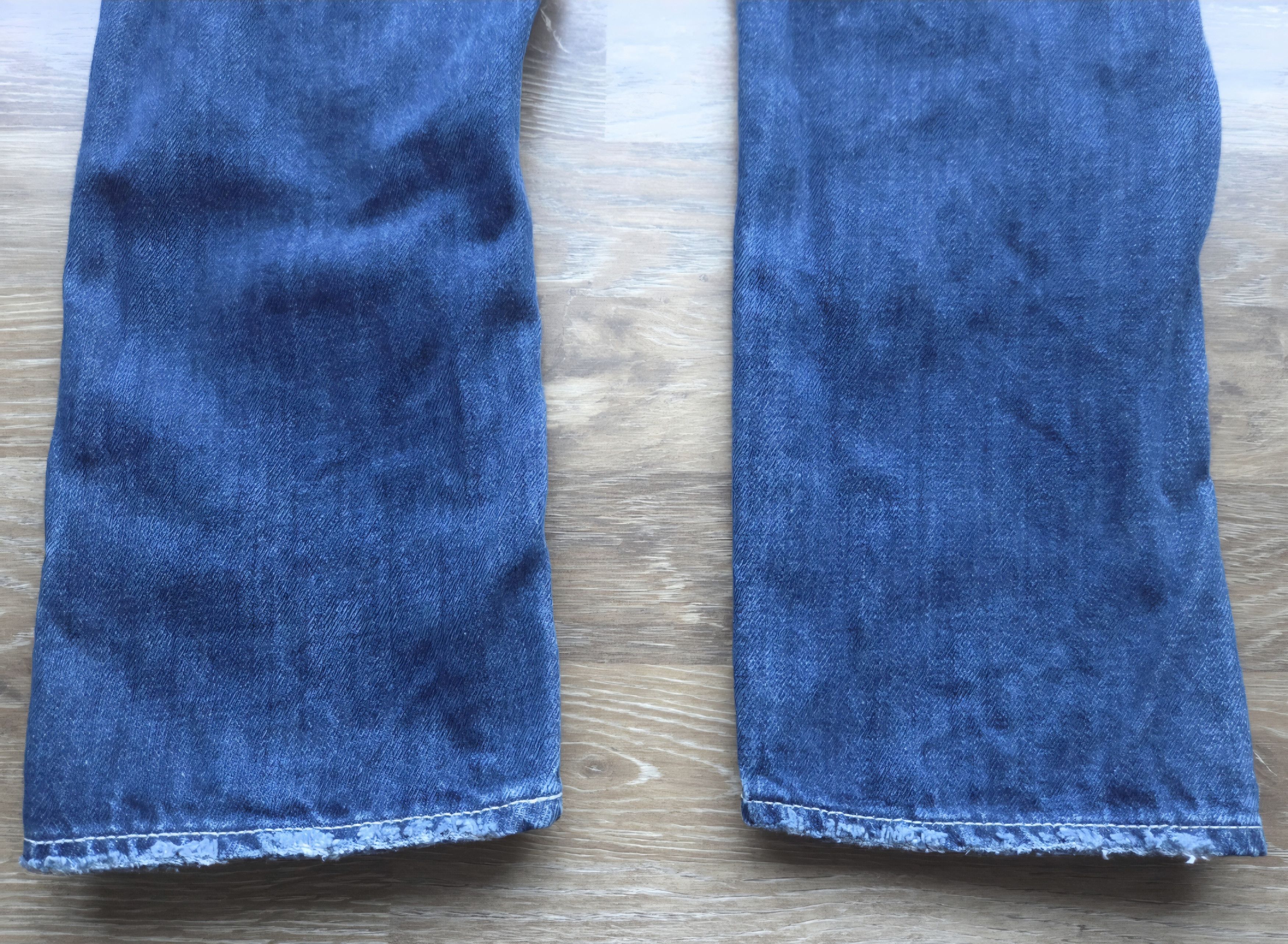 Japanese Brand Distressed Ripped Off RCWB Rodeo Crowns Red Selvedge Denim Size US 30 / EU 46 - 12 Thumbnail