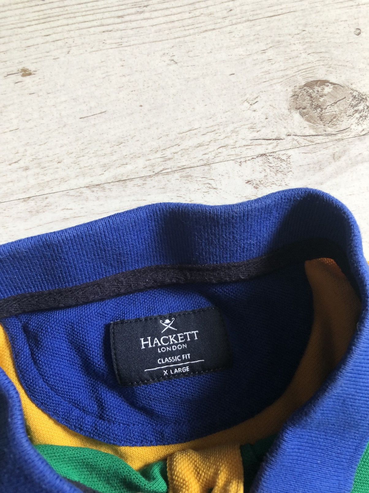 Hackett Polo Hackett brazil 1 vintage Size US XL / EU 56 / 4 - 5 Thumbnail