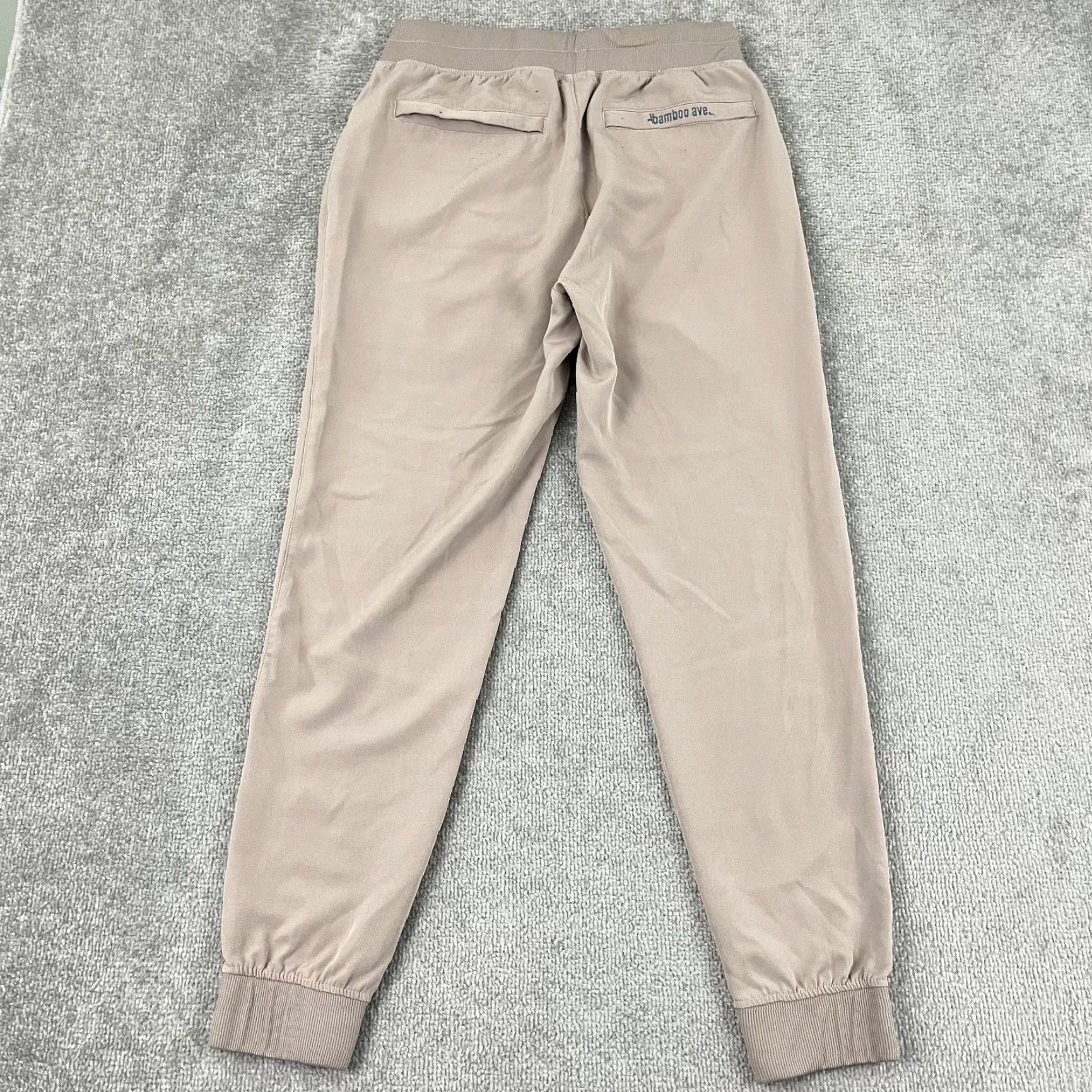 Vintage Bamboo Ave Jogger Pants Mens Medium / 29" Brown Performance Coconut Stretch Gym Athletic Tapered Pockets Easy Care Inseam 29" Regular Size Size US 31 - 5 Thumbnail