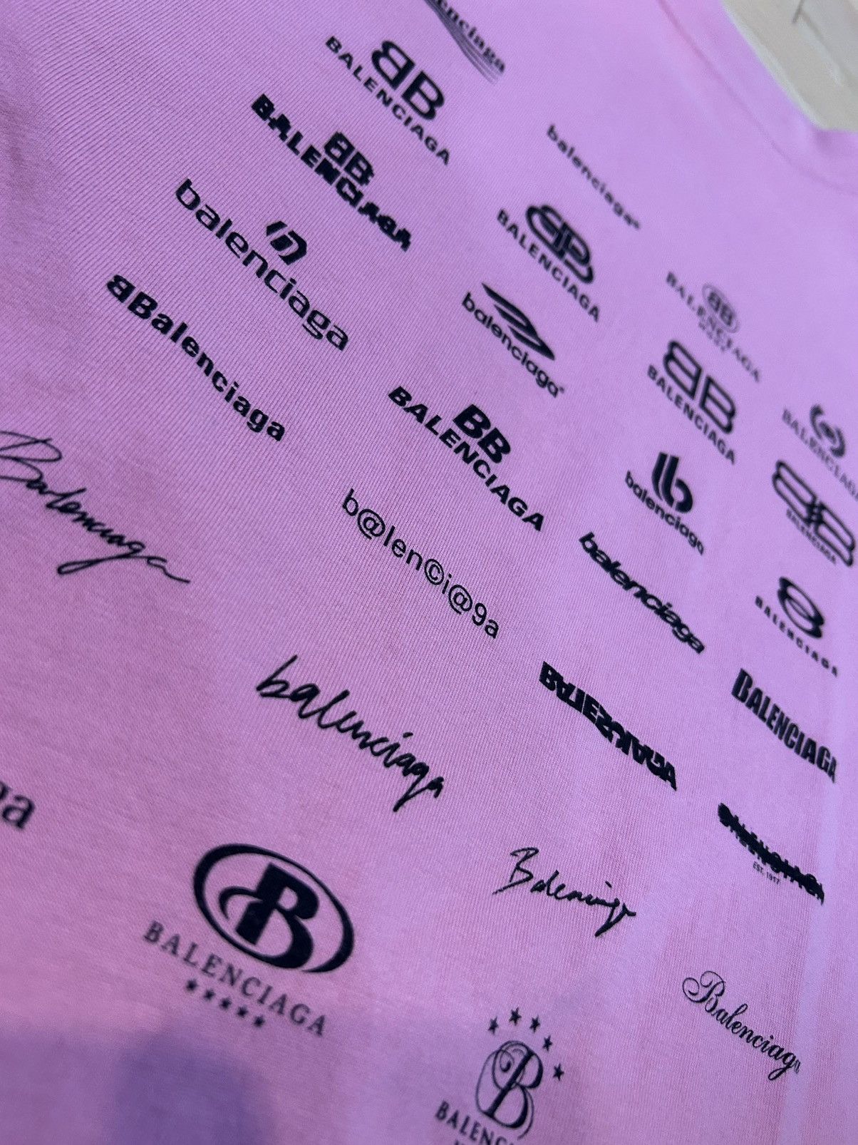 Balenciaga Balenciaga Logo T Size US M / EU 48-50 / 2 - 2 Thumbnail
