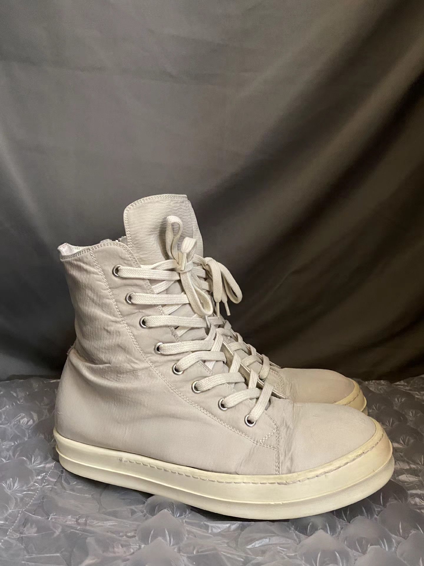 Rick Owens Rick Owens White Jumbo Sneakers Size US 8 / EU 41 - 2 Thumbnail