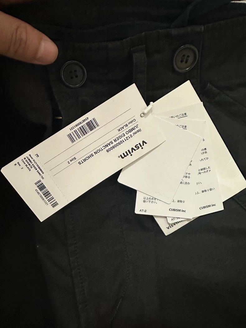 Visvim visvim size 2 black shorts 2505-Nextarrow Size US 28 / EU 44 - 3 Thumbnail