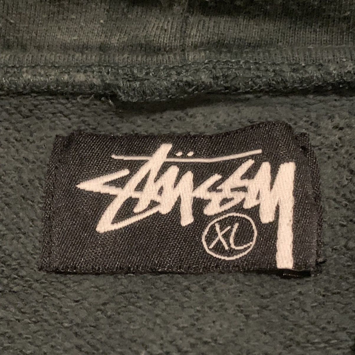Stussy VINTAGE LATE 2000s STUSSY ALL OVER PRINT TOUR HOODIE Size US XL / EU 56 / 4 - 4 Thumbnail
