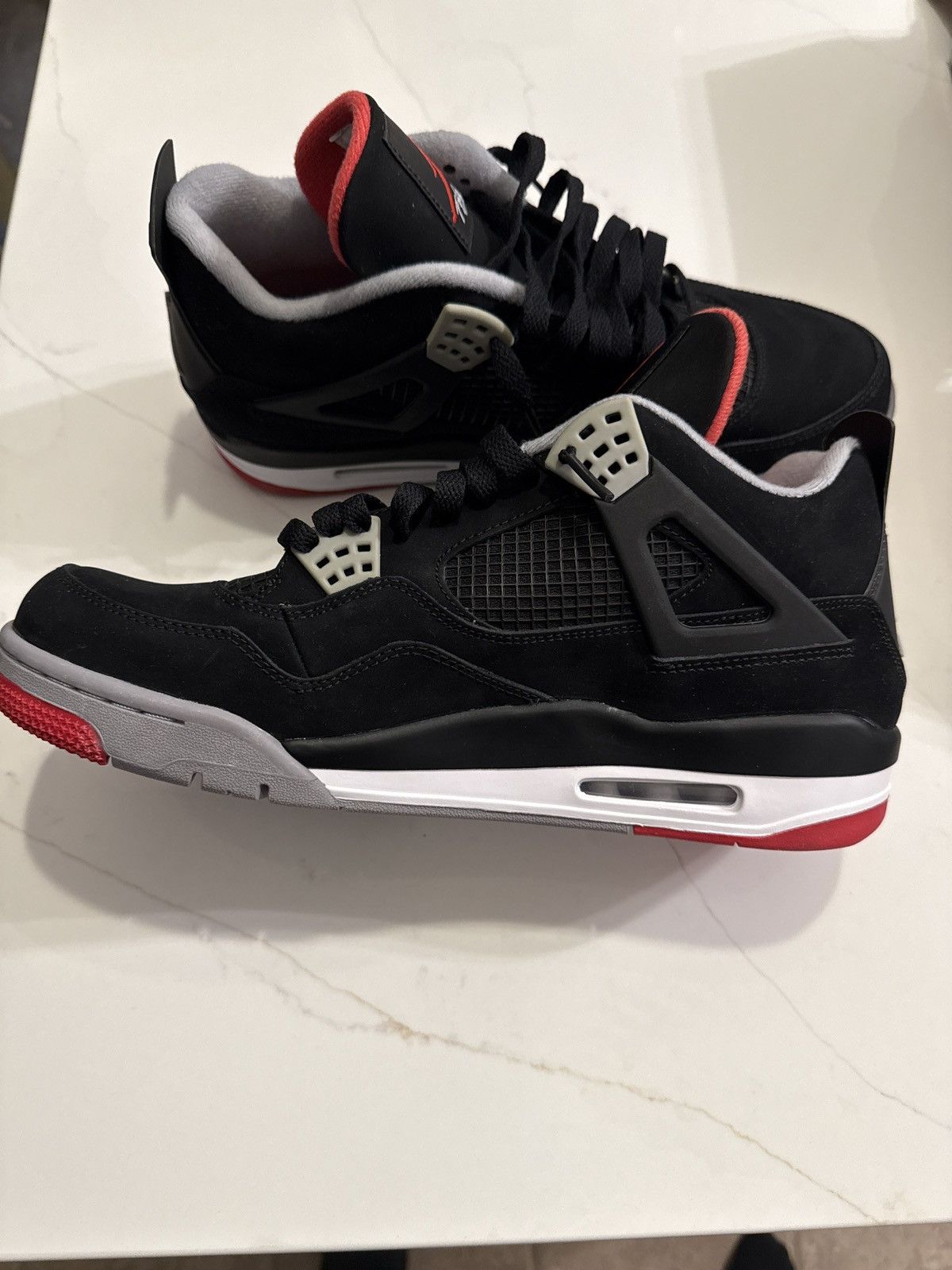 Jordan Brand Jordan 4 Retro Black Cement Rare (2012) Size US 12 / EU 45 - 15 Thumbnail