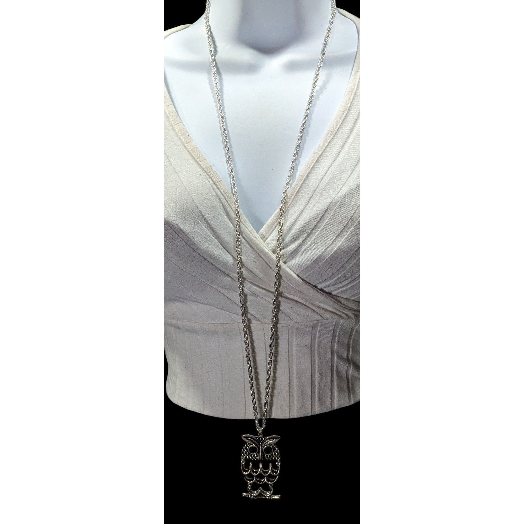 Other Nature Themed Fairycore Articulated Owl Necklace Size ONE SIZE - 5 Thumbnail