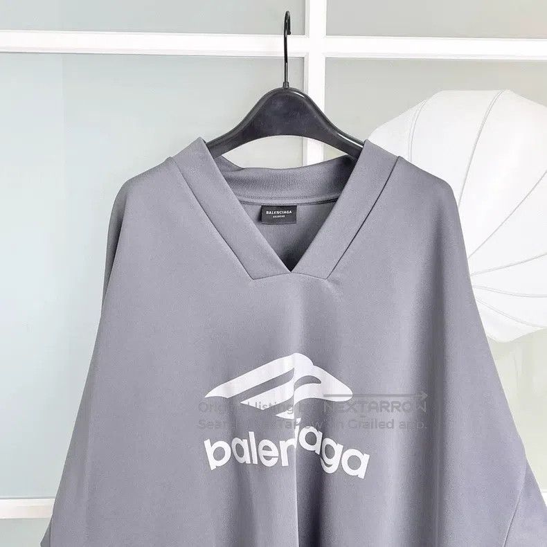 Balenciaga Balenciaga Gray Ski Series Ice Hockey Long Sleeve Shirt Size US XXS / EU 40 - 3 Thumbnail