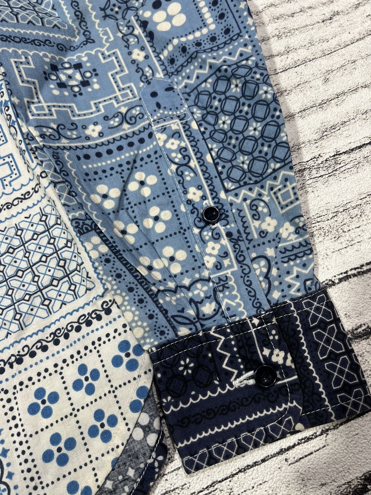 Maison Margiela 2000s Archival Hysteric Y's Paisley Bandana Shirt y2k Lgb Size US M / EU 48-50 / 2 - 5 Thumbnail
