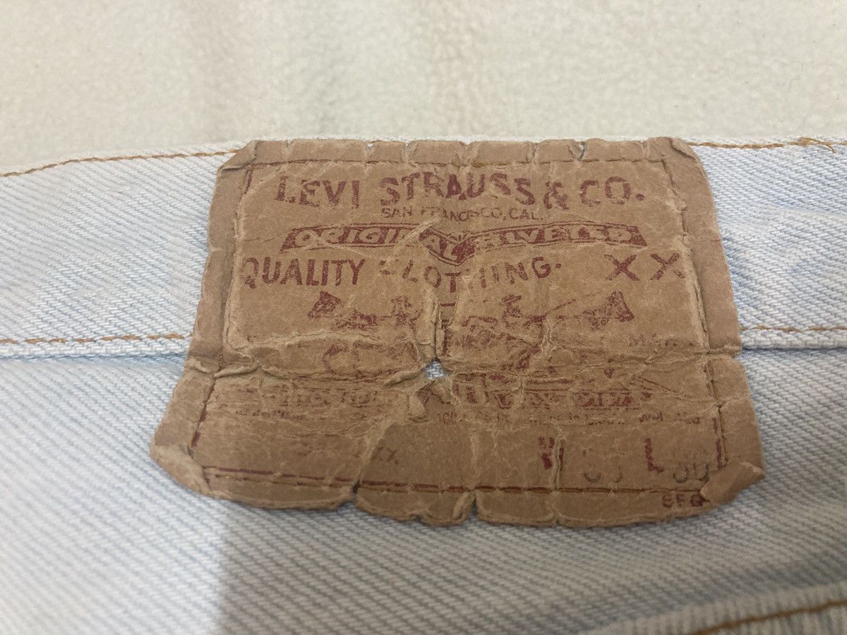 Levi's Vintage 80’s Levis 501 jeans Made in USA for Men Size US 33 - 16 Thumbnail