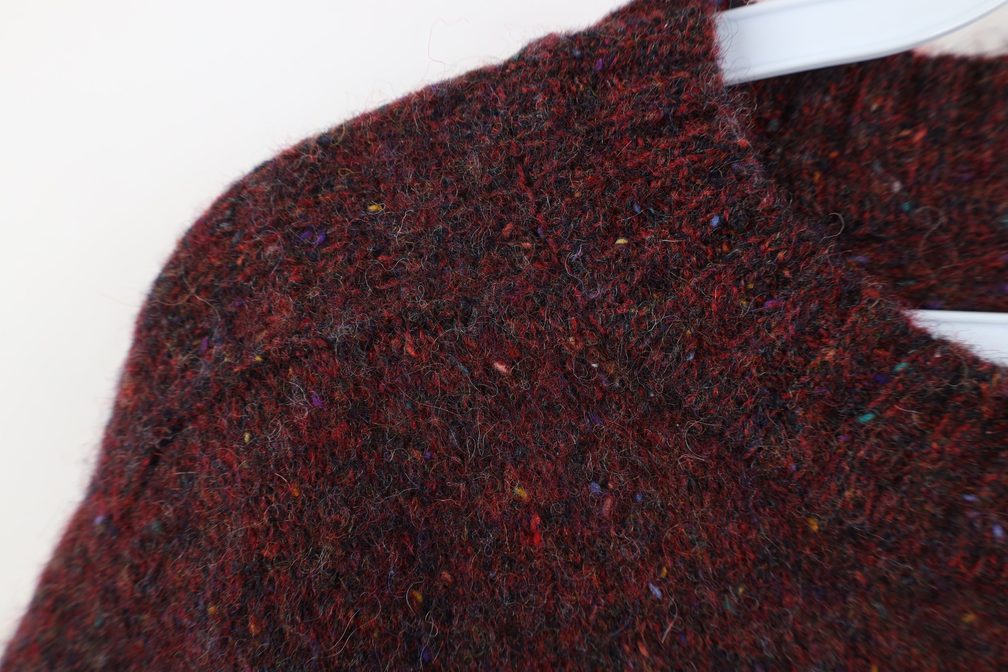 Vintage Vintage 90s Streetwear Rainbow Fleck Wool Crewneck Sweater Size M / US 6-8 / IT 42-44 - 5 Thumbnail