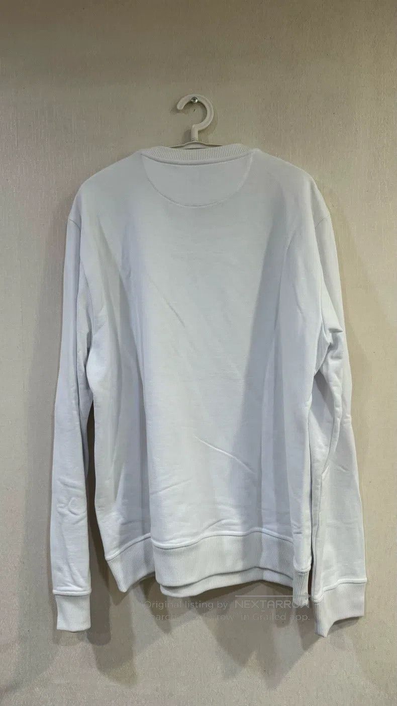 Fendi Fendi White Floral Embroidered Sweatshirt Size US XL / EU 56 / 4 - 2 Thumbnail