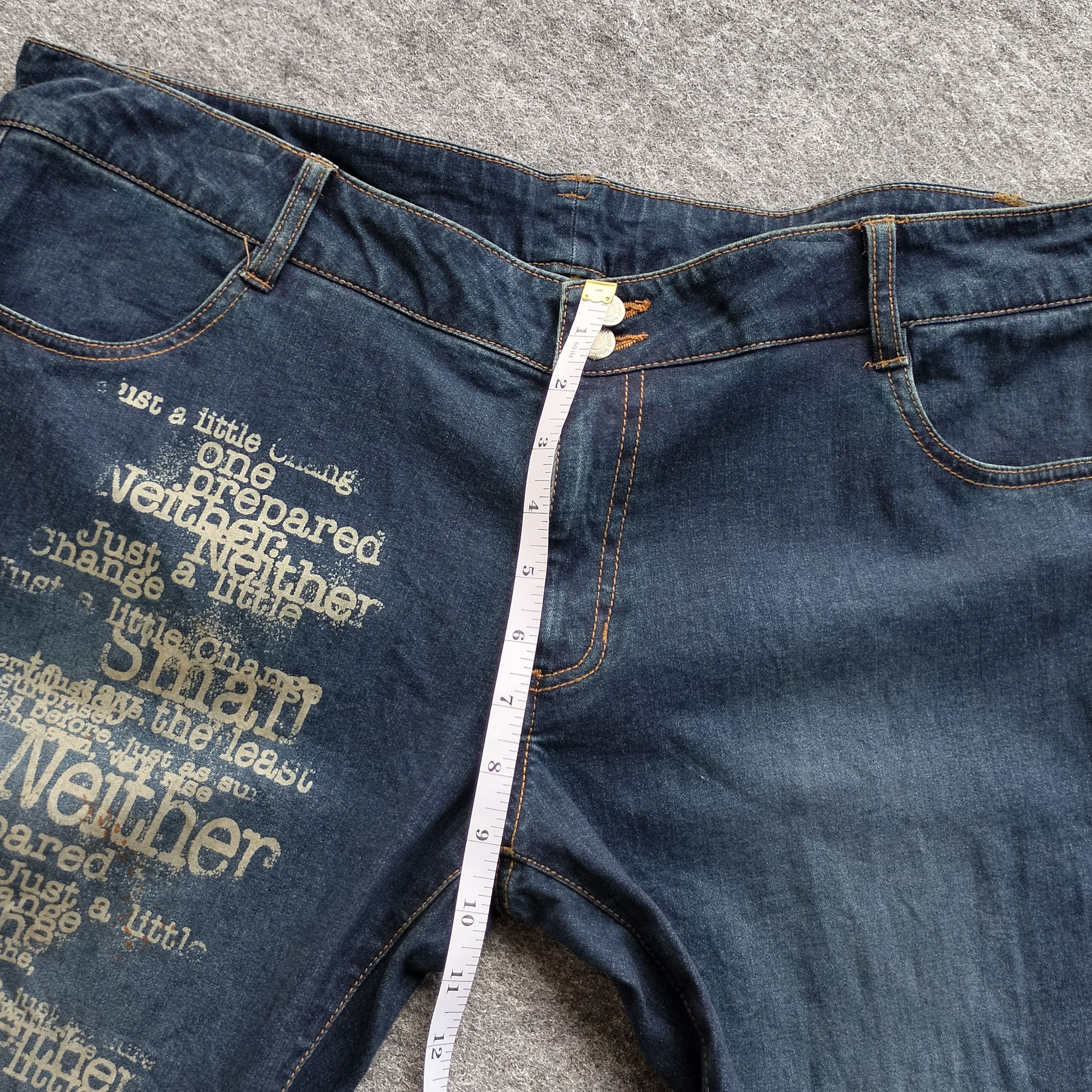 Tornado Mart Y2k vkei oem flare jeans Size US 38 / EU 54 - 14 Thumbnail