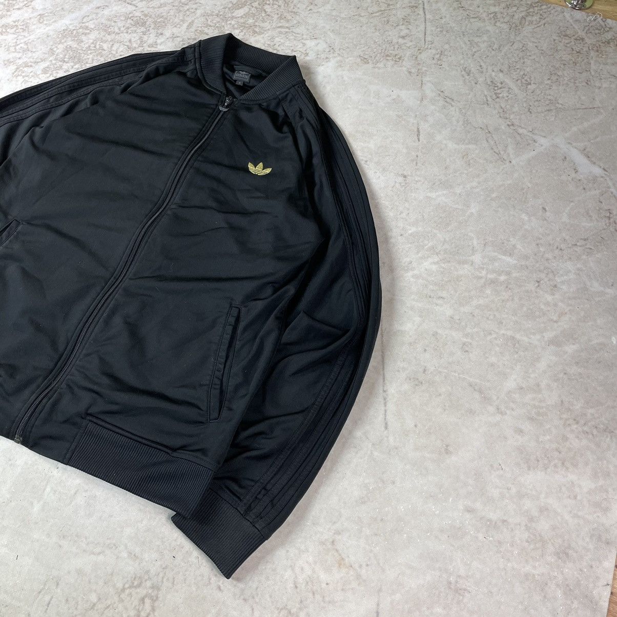 Adidas × Vintage Vintage Adidas Originals Stripe Big Logo Track Bomber Jacket Size US M / EU 48-50 / 2 - 5 Thumbnail