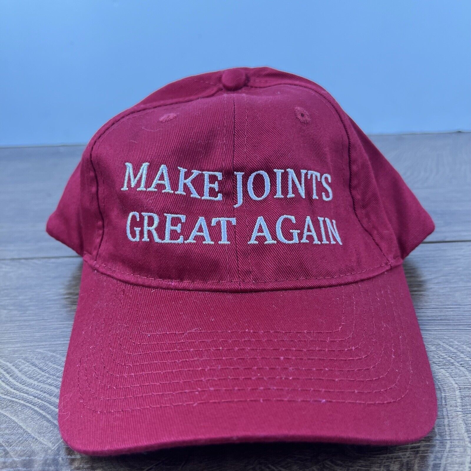Other Make Joints Great Again Hat Red Hat Adjustable Hat Red Adult Size ONE SIZE - 1 Thumbnail