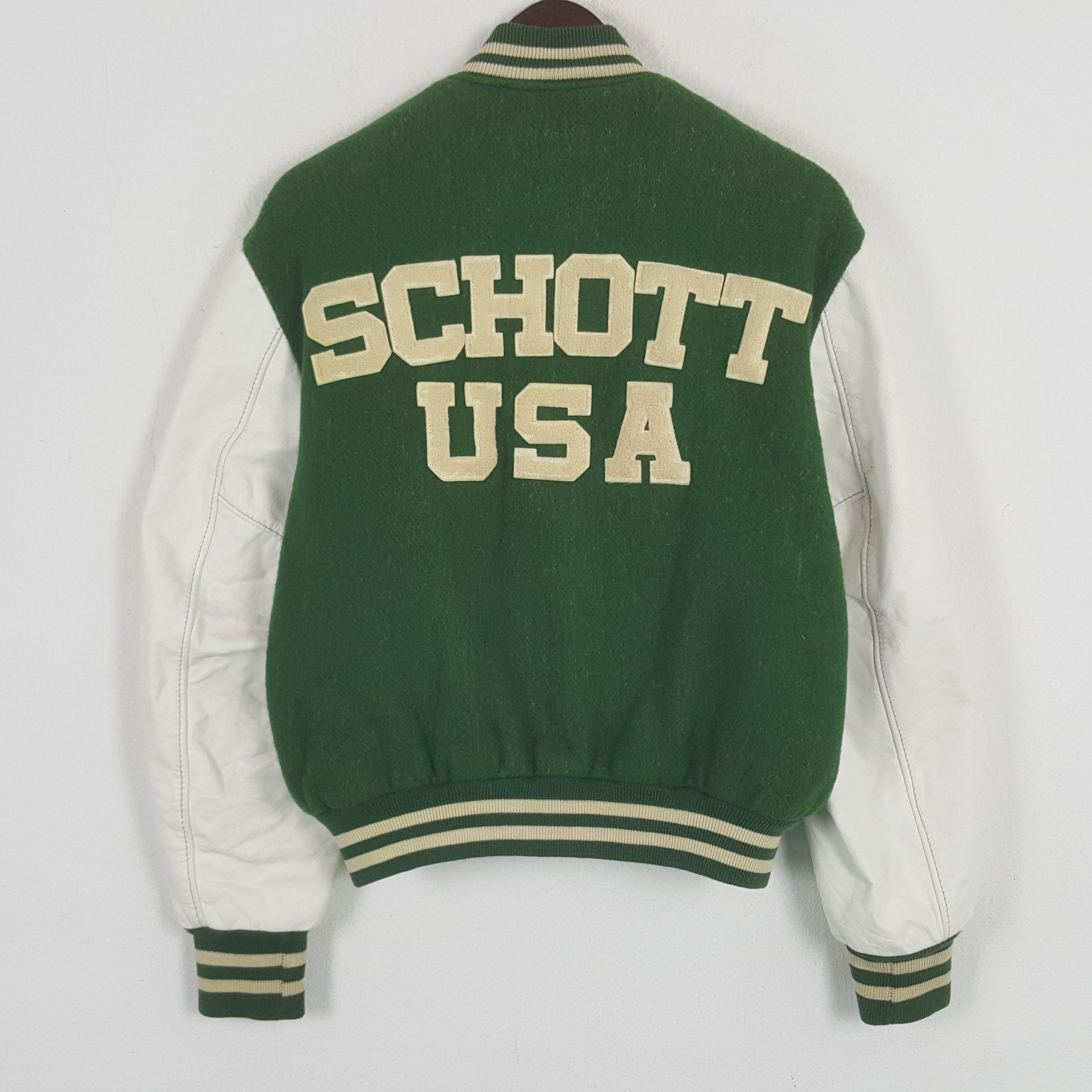 Vintage Suivi Homme vintage Varsity leather jacket | Grailed