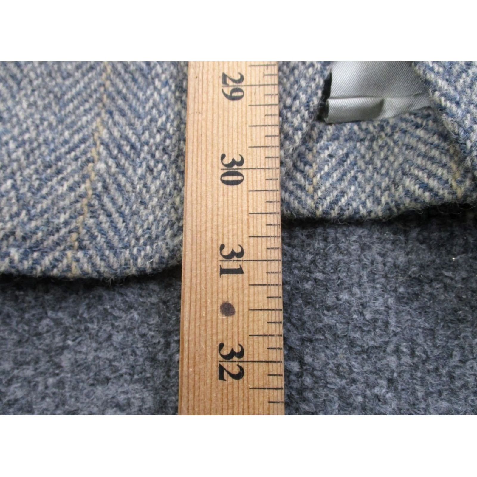 Harris Tweed VINTAGE Harris Tweed Jacket Mens 44 Scottish Wool Sport Coat Blazer USA 70s 80s Size 44R - 4 Thumbnail