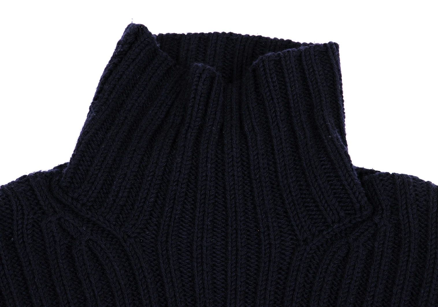 Yohji Yamamoto Yohji Yamamoto Wool Turtleneck Sweater Navy M Size US M / EU 48-50 / 2 - 3 Thumbnail