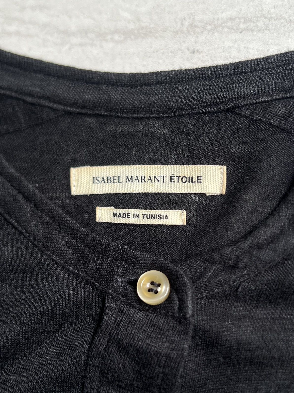 Isabel Marant Isabel Marant Etoile Black T-shirt Size US XS / EU 42 / 0 - 6 Thumbnail