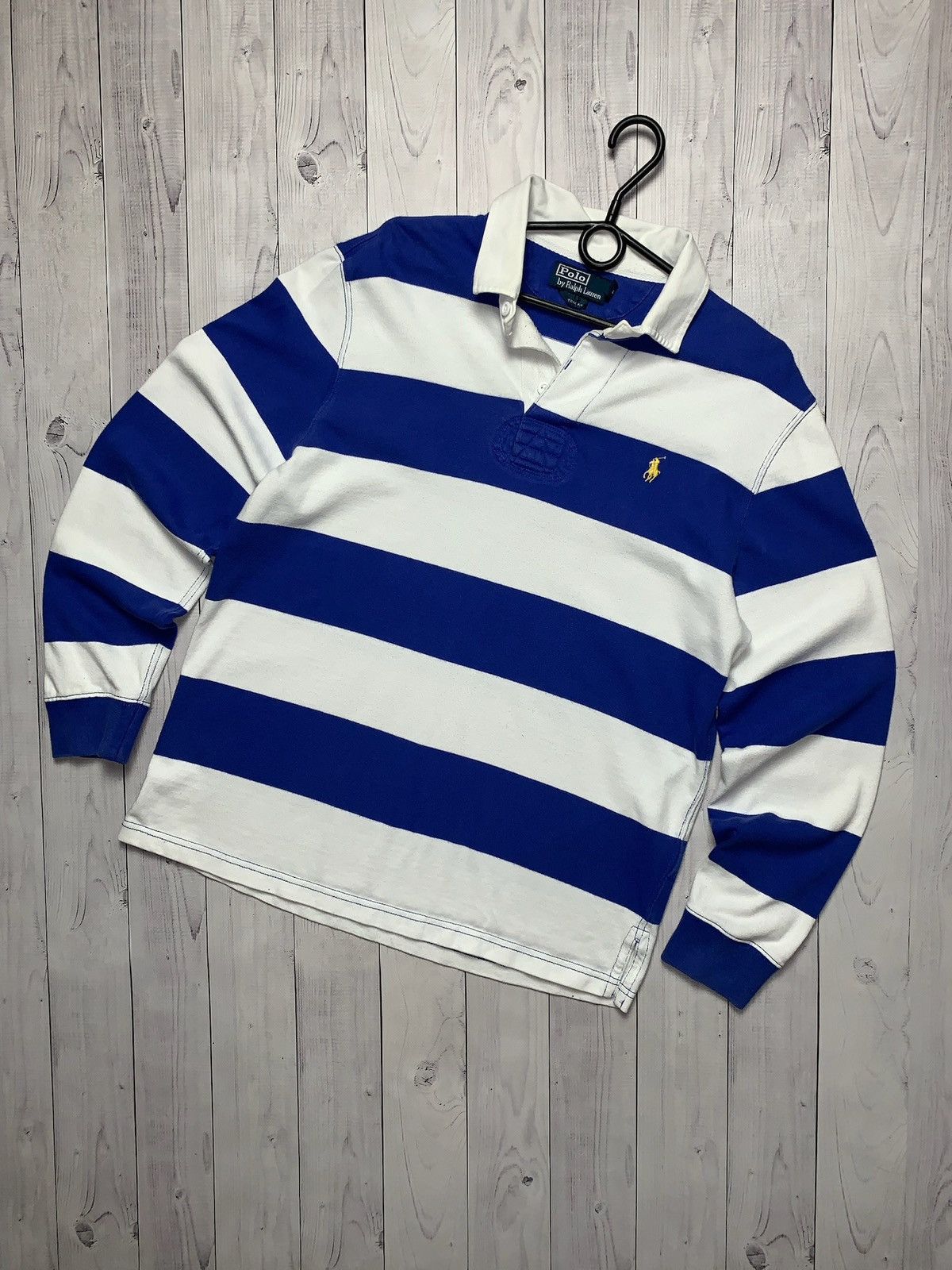 Rugby Ralph Lauren Vintage Polo Ralph Lauren striped jersey size M Size US M / EU 48-50 / 2 - 6 Thumbnail