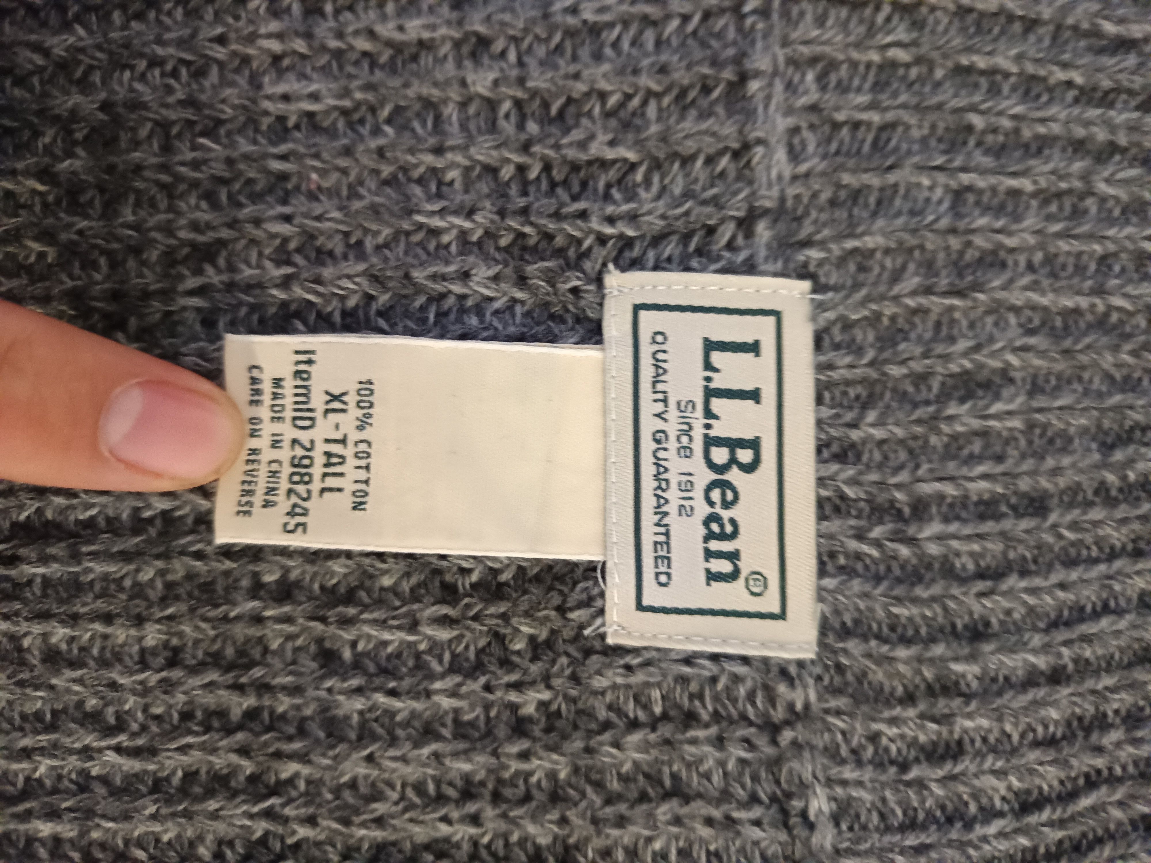 L.L. Bean L.L.Bean grey sweater Size US XXL / EU 58 / 5 - 5 Thumbnail