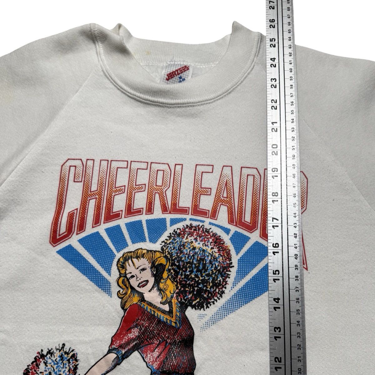 Vintage Vintage 90s Cheerleader Pullover Sweatshirt Jerzees M Size L / US 10 / IT 46 - 6 Thumbnail