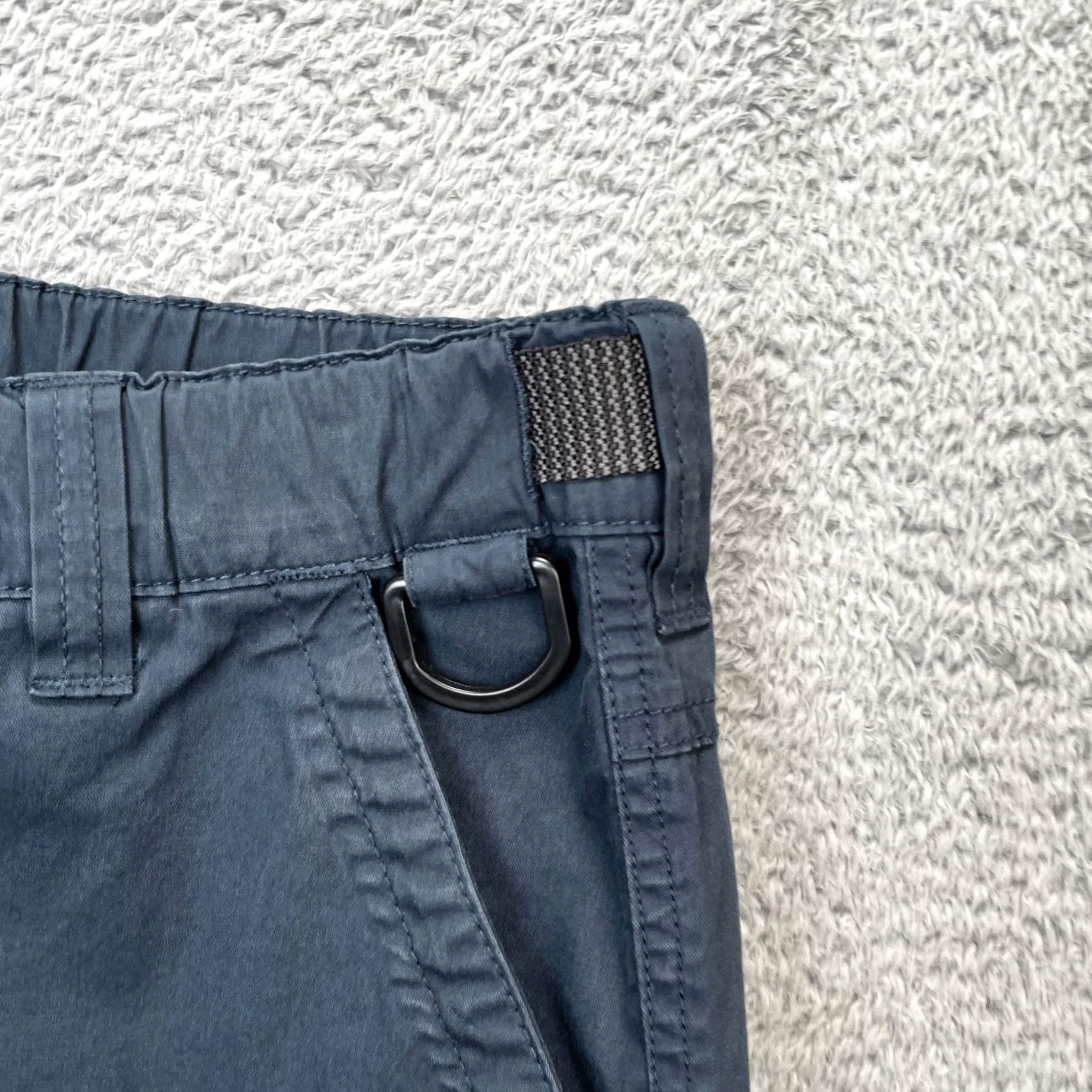 Vintage VINTAGE BC Clothing Pants Mens 30 Blue Convertible Cargo Pockets Stretch Belted Size US 30 / EU 46 - 5 Thumbnail