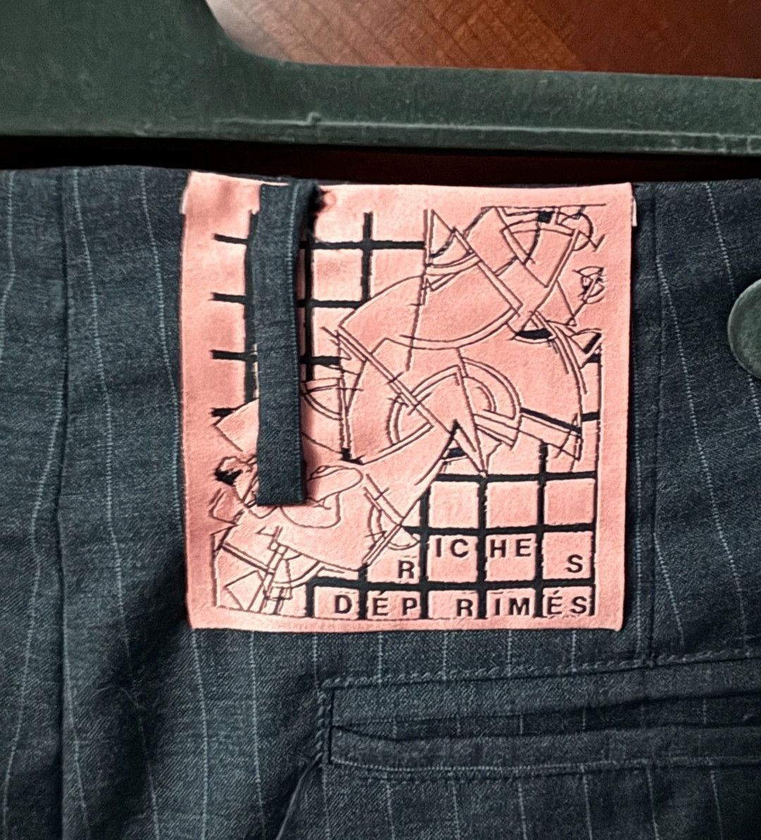 Enfants Riches Deprimes ENFANTS RICHES DEPRIMES ERD Striped Patch Western Pants Size US 30 / EU 46 - 4 Thumbnail
