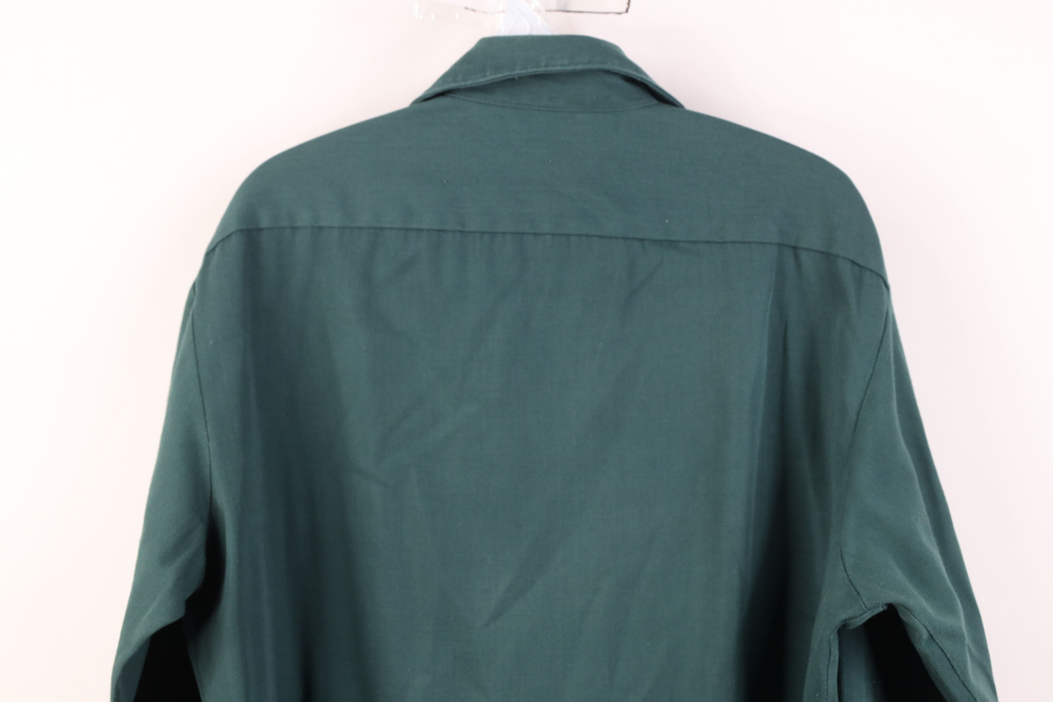 Vintage Vintage 50s Streetwear Mechanic Workwear Button Shirt USA Size US L / EU 52-54 / 3 - 11 Thumbnail