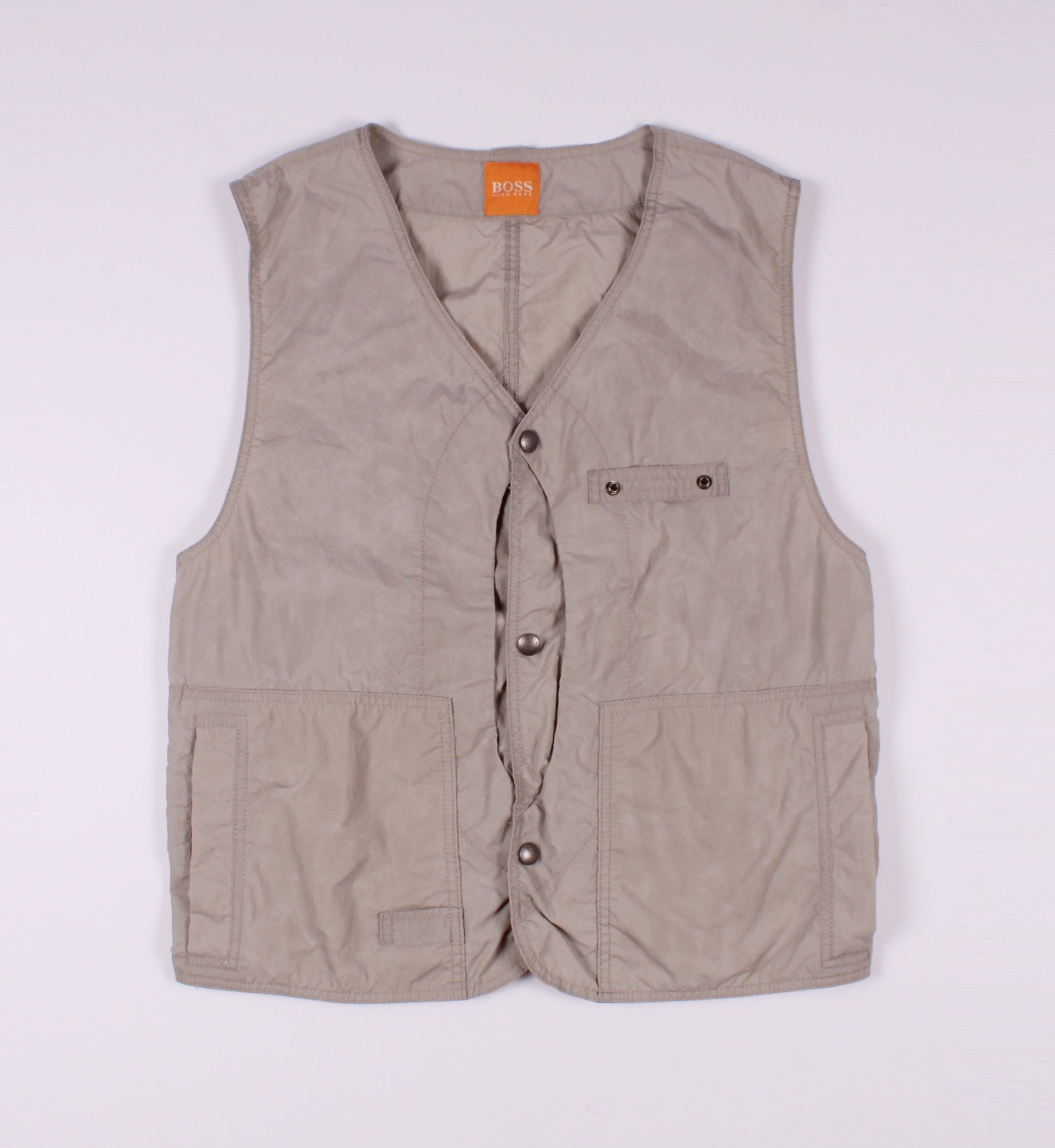 Hugo Boss Vintage Hugo Boss Nylon Vest Size US L / EU 52-54 / 3 - 1 Thumbnail
