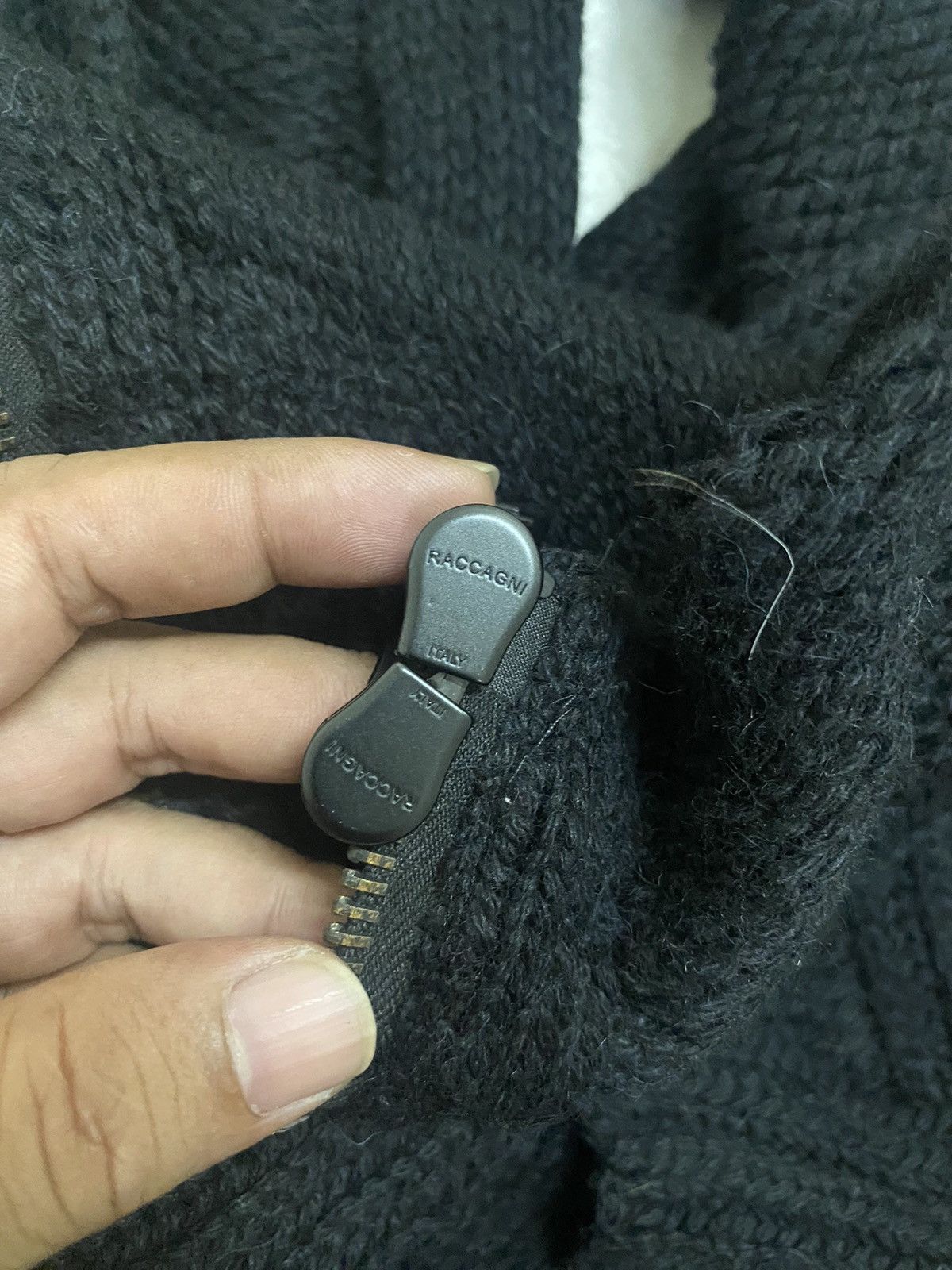 Ann Demeulemeester Ann Demeulemeester Zipper Knit Scarf Size ONE SIZE - 7 Thumbnail