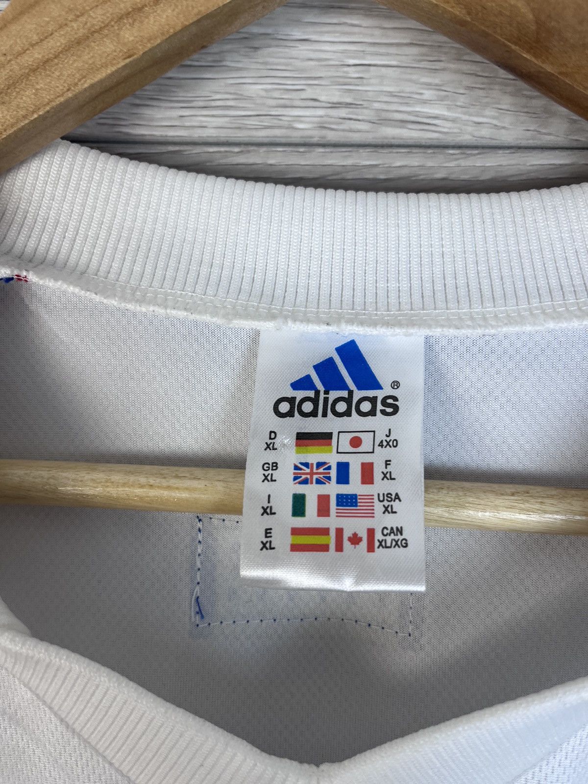 Vintage Vintage men’s soccer jersey Adidas France 🇫🇷 #12 Hanry Size US L / EU 52-54 / 3 - 8 Thumbnail