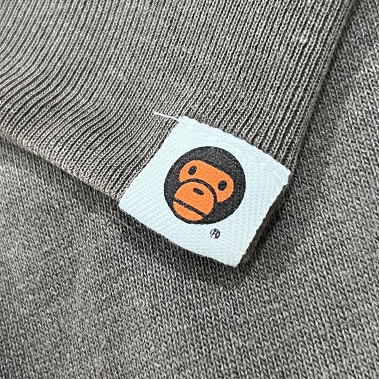 Bape A Bathing Ape Baby Milo Bapesta Brown Crewneck Size US L / EU 52-54 / 3 - 6 Thumbnail