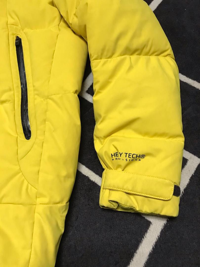Helly Hansen × Vintage STEAL💥Helly Hansen Duck Down Yellow Puffer Jacket Size US M / EU 48-50 / 2 - 9 Thumbnail