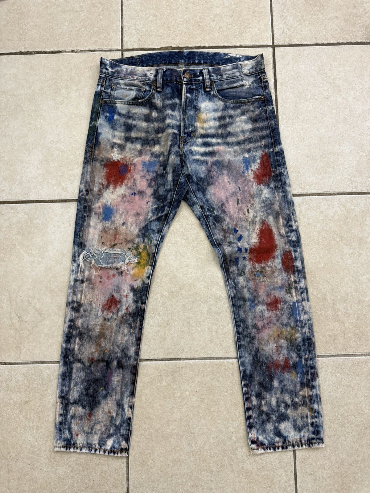 パンツ DENIM&SUPPLY Ralph Lauren Paint Denim パンツ DENIM&SUPPLY Ralph Lauren Paint Denim Paint-Splatter