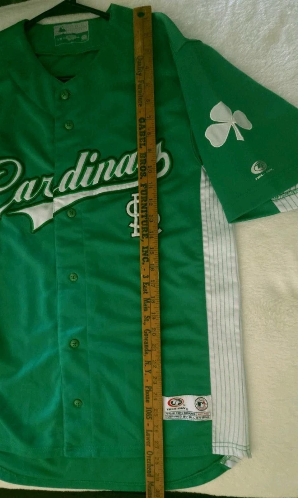 Other Vtg St. Louis Cardinals Jersey St. Patricks Baseball SEWN Size US M / EU 48-50 / 2 - 2 Thumbnail