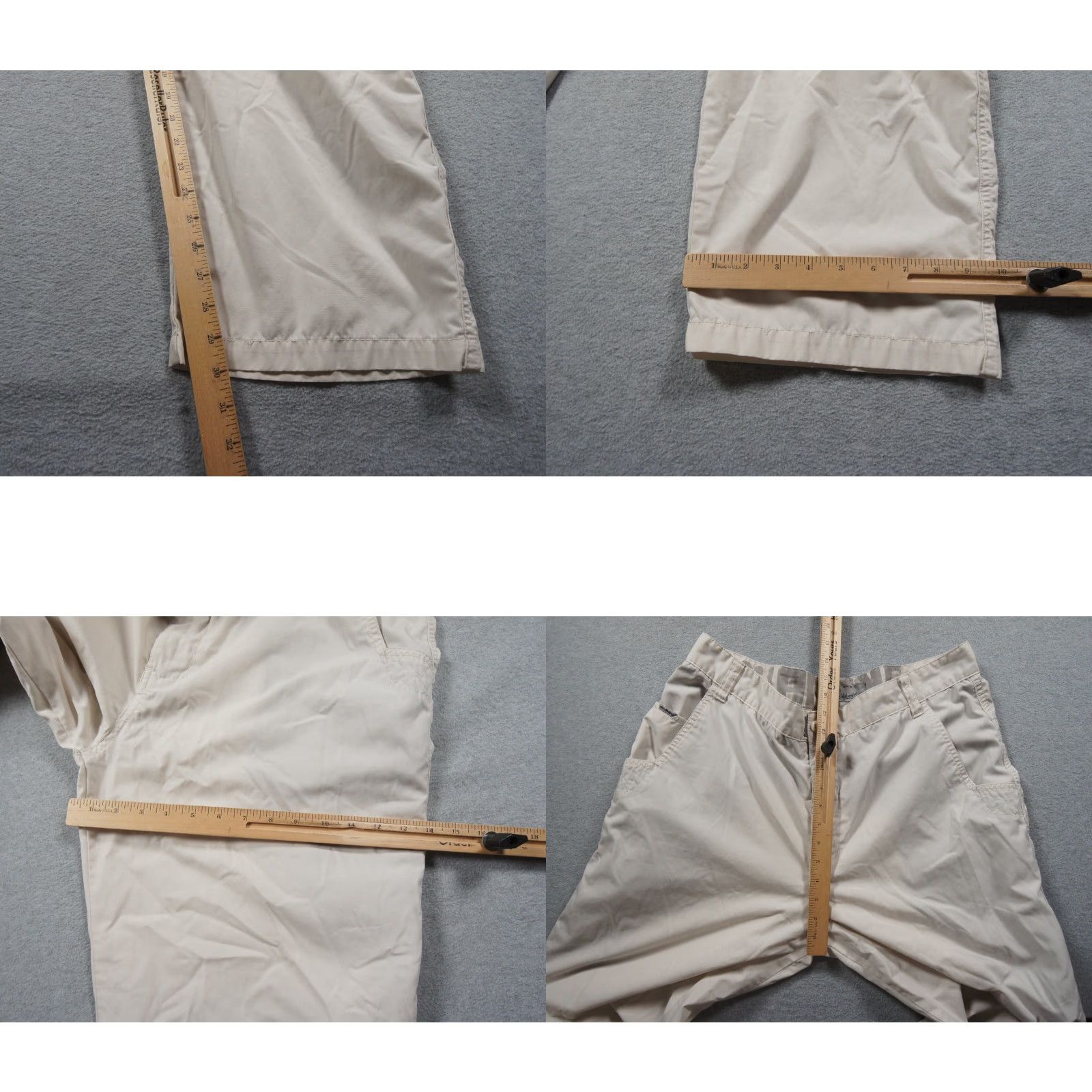 Billabong VINTAGE Billabong Pants Mens 38 Beige Baggy Outdoor Skate Surf Lightweight Y2K Size US 38 / EU 54 - 9 Thumbnail