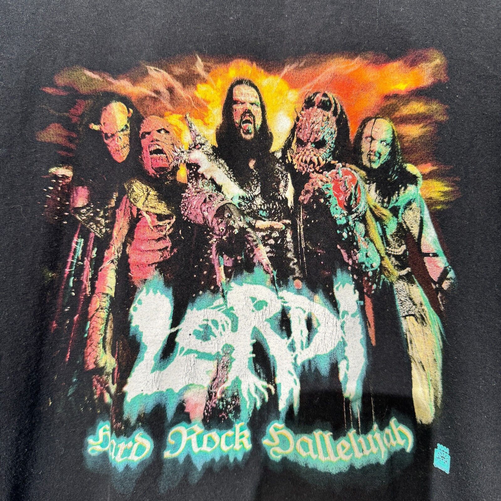 Vintage Vintage Unisex Black Cotton T-Shirt Size S Lord Metal 90s Size US S / EU 44-46 / 1 - 4 Thumbnail