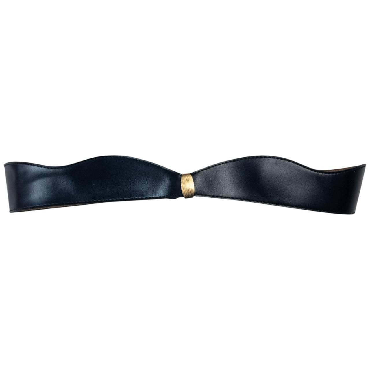 Comme des Garcons Vintage Comme Des Garçons Leather Belt Size W26 Size ONE SIZE - 1 Thumbnail