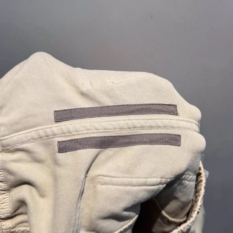 Rick Owens rick owens size m Beige Drawstring Double Loop Pants 2504- Size US 30 / EU 46 - 5 Thumbnail