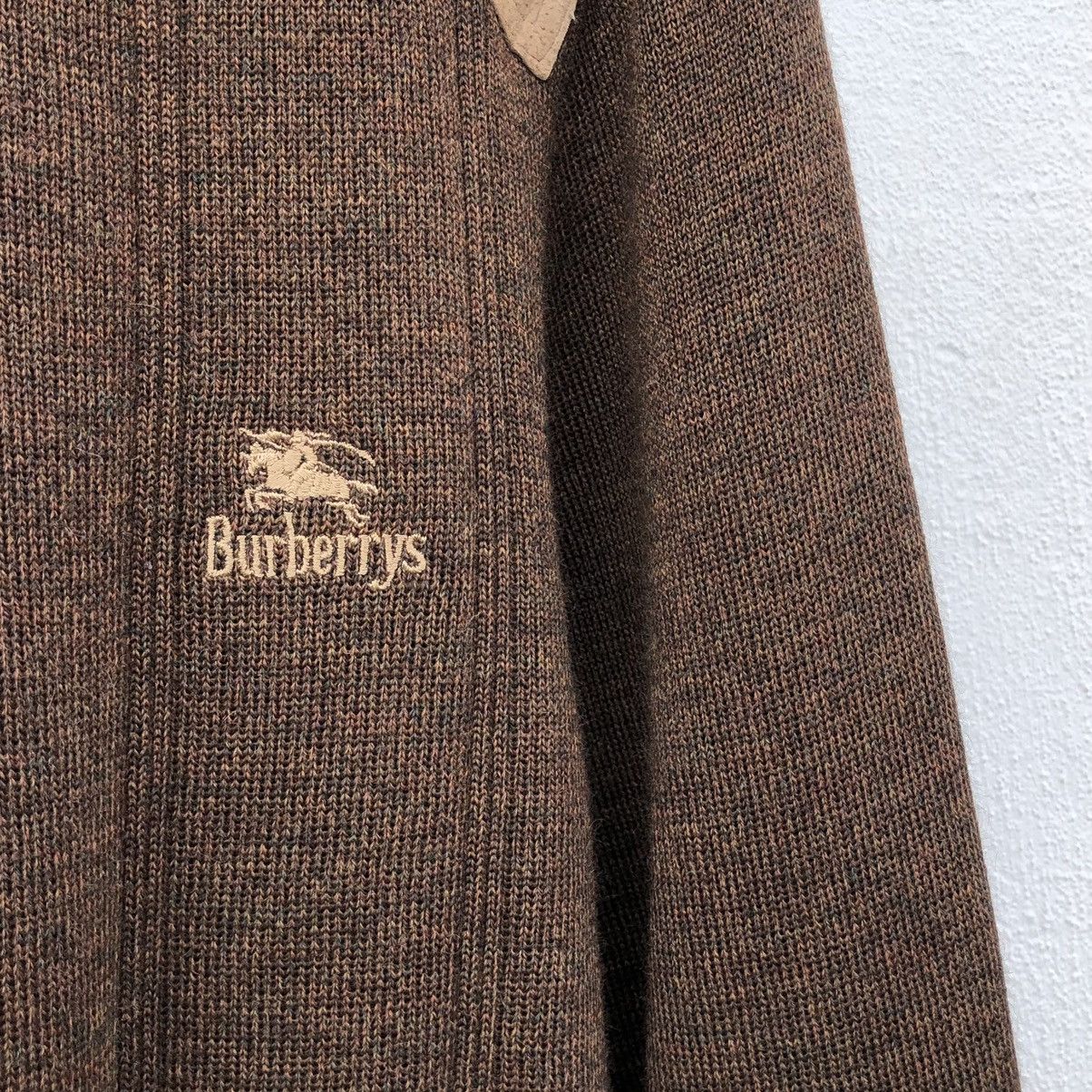 Burberry Vintage Burberrys Suede Elbow Patches 100% Pure New Wool Size US M / EU 48-50 / 2 - 4 Thumbnail