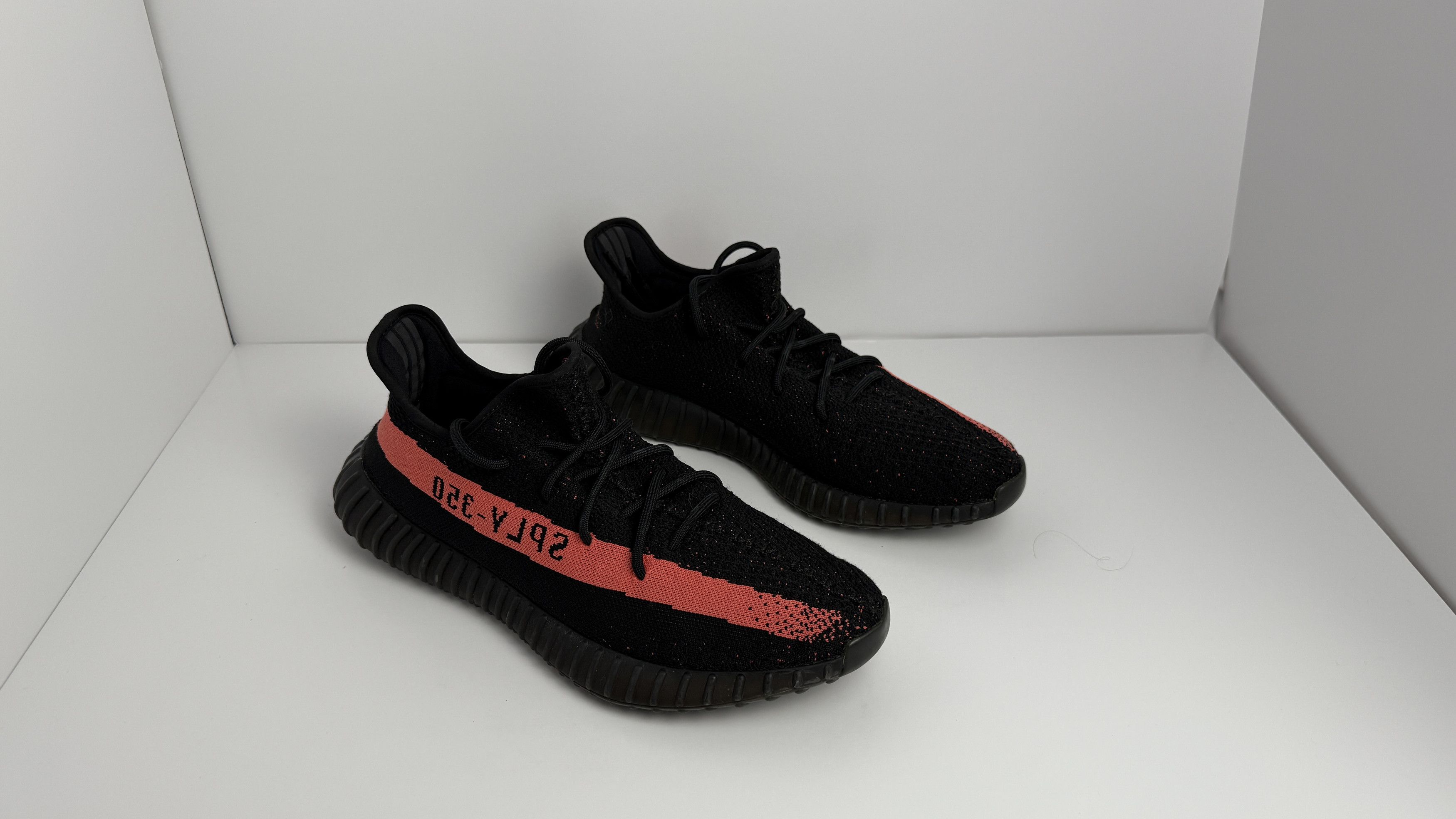 Adidas × Kanye West × Yeezy Yeezy 350 V2 Core Black Red | Grailed