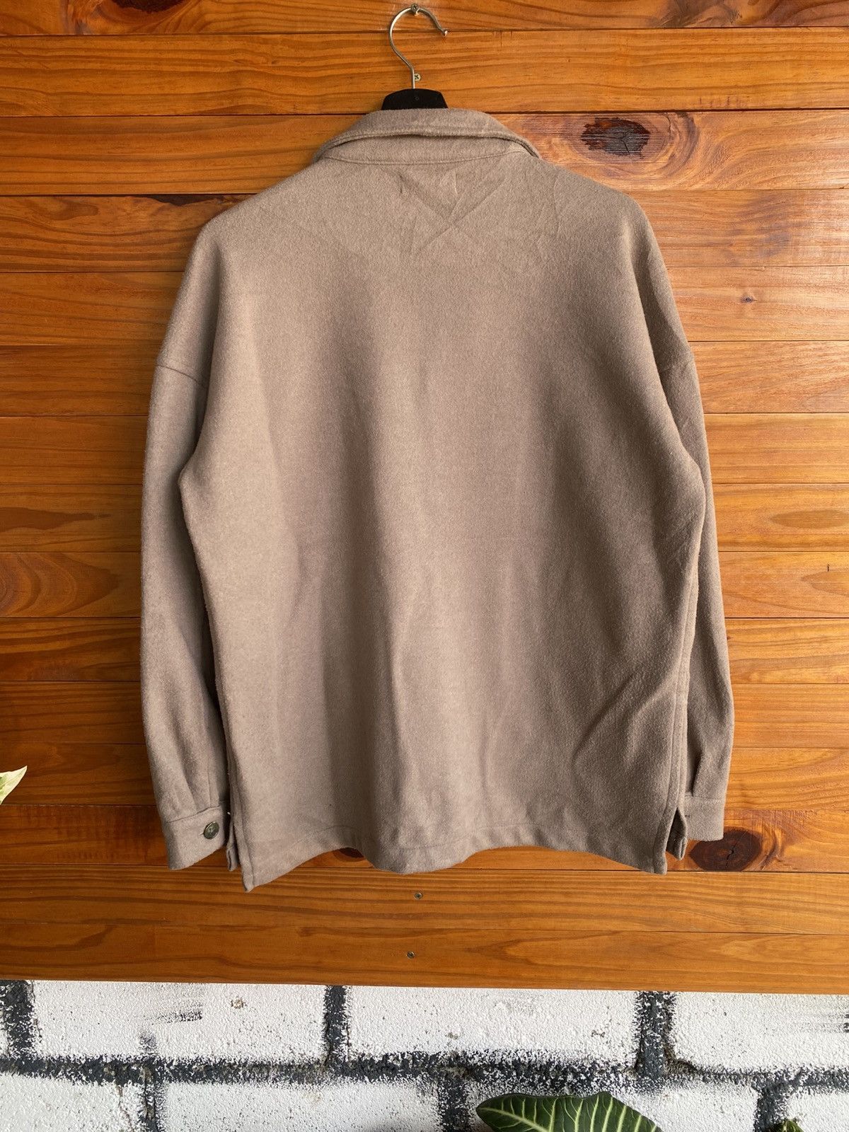 Ciaopanic CIAOPANIC TYPY Wool Blend Shirt Jacket Casual Outerwear Size US M / EU 48-50 / 2 - 11 Thumbnail
