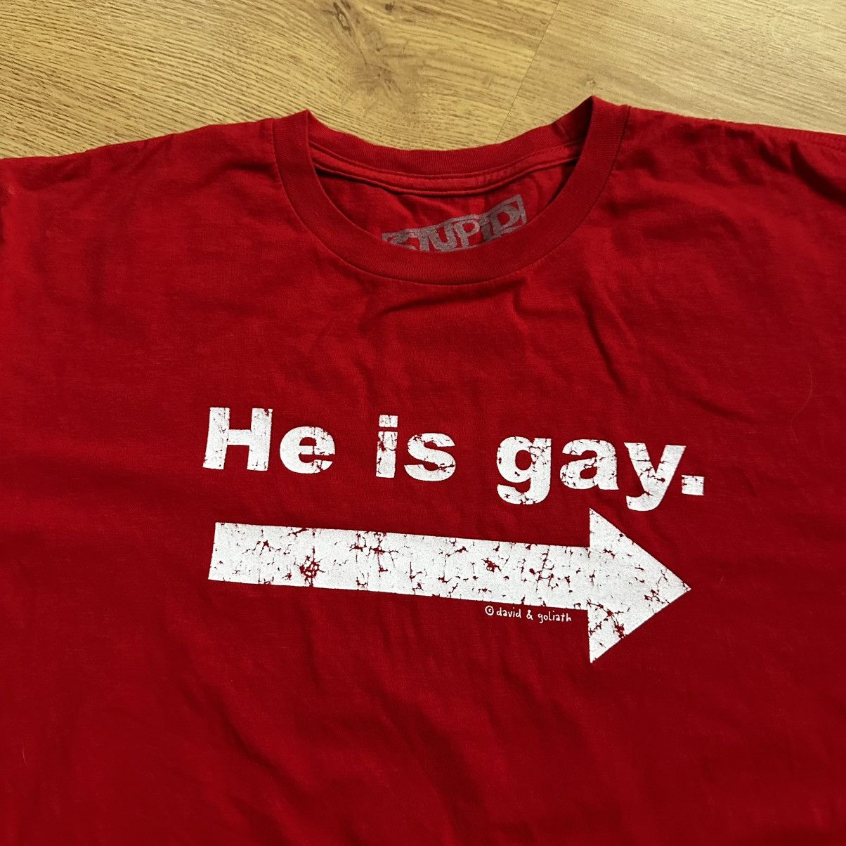 Band Tees He Is Gay T Shirt Size US L / EU 52-54 / 3 - 2 Thumbnail