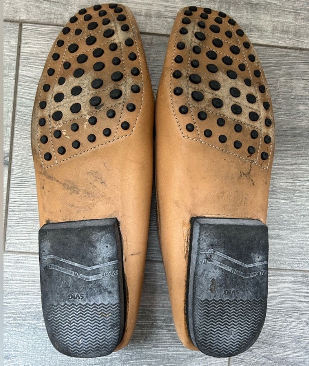 Tod's Authentic TOD’s Slipped-On Leather Loafers Size US 9 / IT 39 - 6 Thumbnail