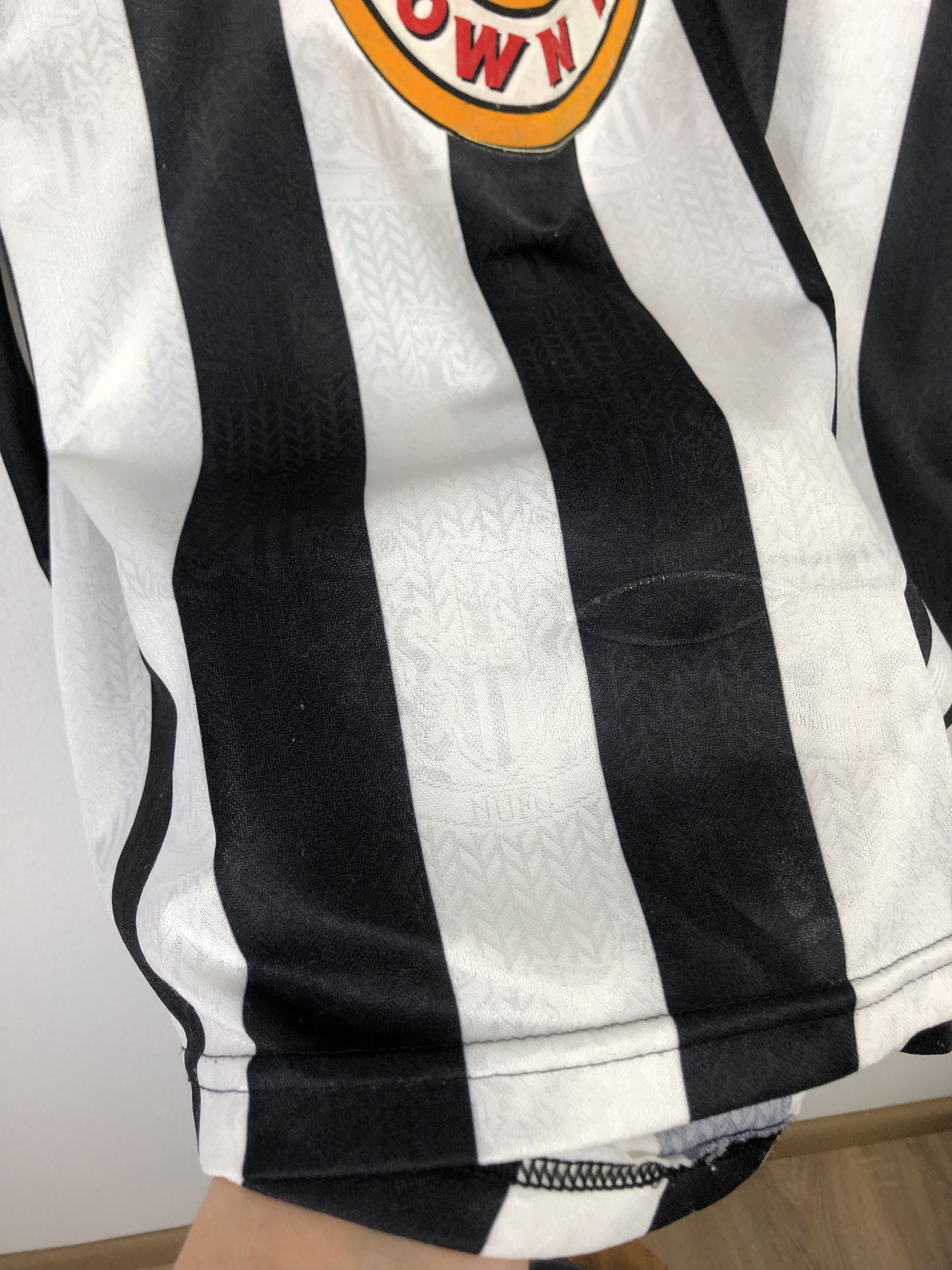 Adidas Newcastle football shirt 1997 Soccer Adidas Tee Trikot Size US XL / EU 56 / 4 - 5 Thumbnail
