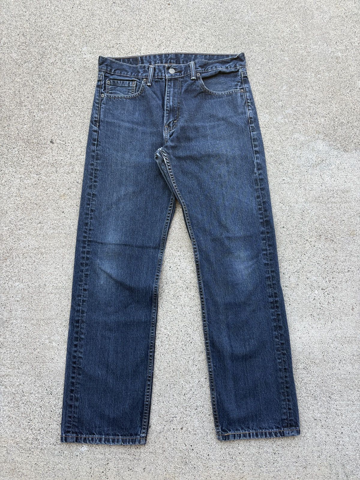 Levi's Vintage Y2K 505’ Levis Regular Fit M. Indigo Jeans Sz. 33x32 Size US 33 - 1 Thumbnail