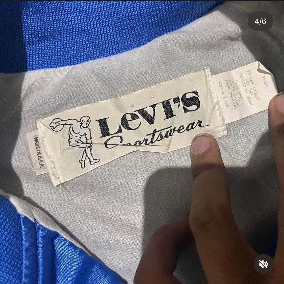 Levi's Vintage Clothing Vintage Levi’s Sportswear Satin Varsity Jacket Size US L / EU 52-54 / 3 - 5 Thumbnail