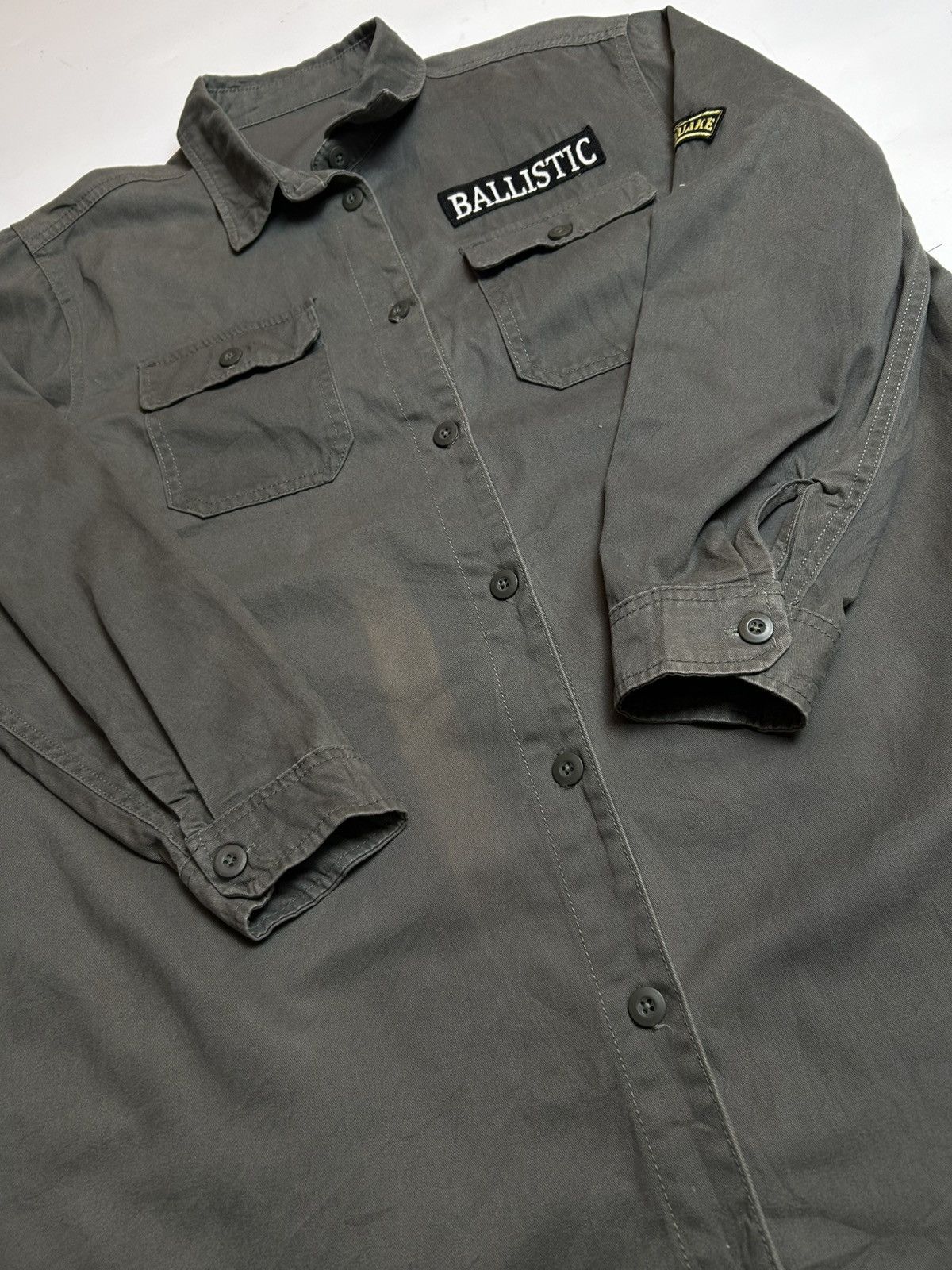 If Six Was Nine × Japanese Brand GORGE LOGO PATCHES SHIRT Size M / US 6-8 / IT 42-44 - 3 Thumbnail